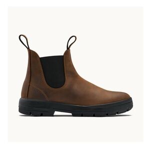 Filson x Blundstone Brown Leather Boots (Colorway: Teak)